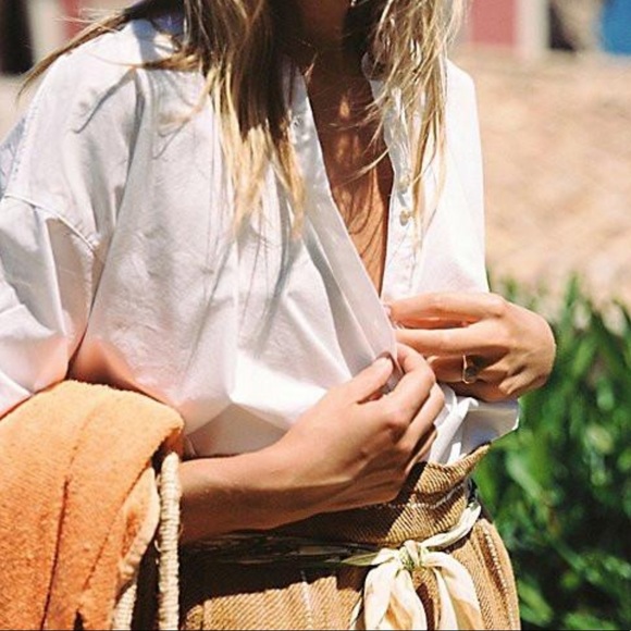 Free People Tops - Free People Hey Baby White Top